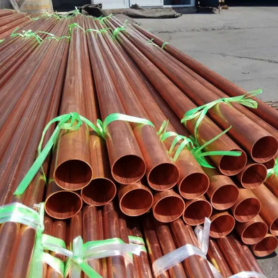 Высококачественные отполированные медные трубы с толщиной стены 0.2-120mm, ориентированная на заказчика длина